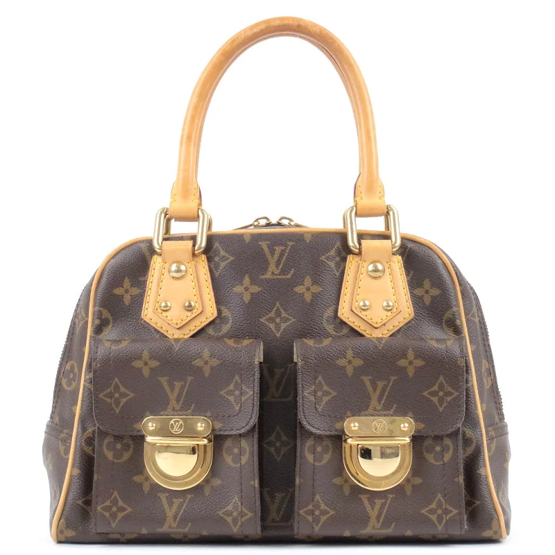 Louis Vuitton Monogram Manhattan PM Hand Bag M40026