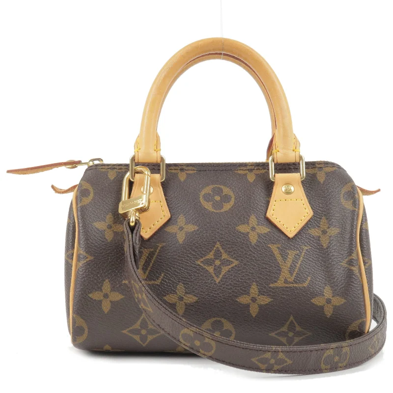 Louis Vuitton Monogram Mini Speedy & Strap M41534 J75010