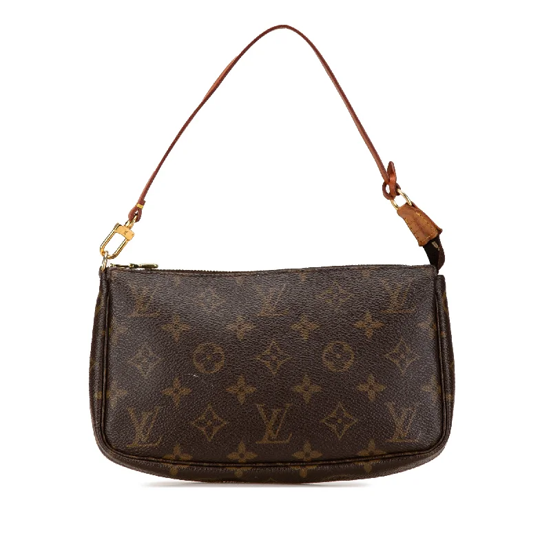 Brown Louis Vuitton Monogram Pochette Accessoires Shoulder Bag