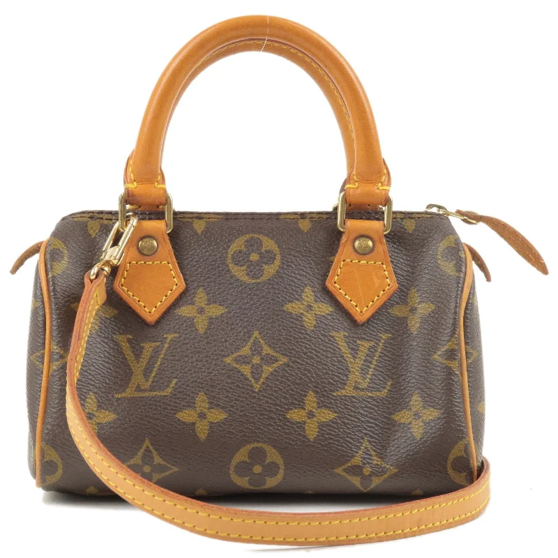 Louis Vuitton Monogram Mini Speedy & Strap M41534 J00145