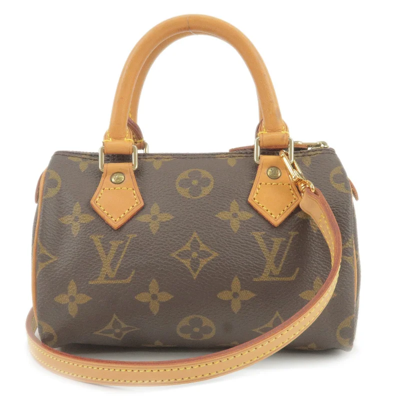 Louis Vuitton Monogram Mini Speedy & Strap M41534 J00145