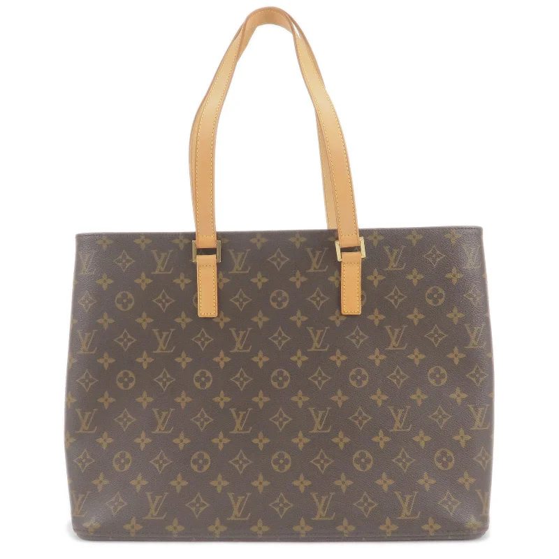 Louis Vuitton Monogram Luco Tote Bag Hand Bag Brown M51155