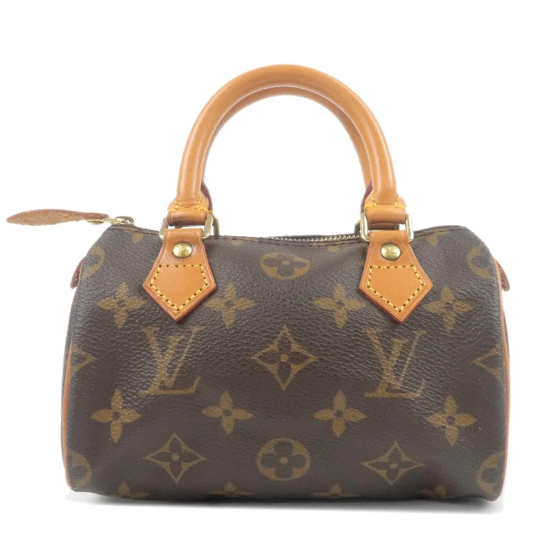 Louis Vuitton Monogram Mini Speedy Hand Bag Mini Bag M41534