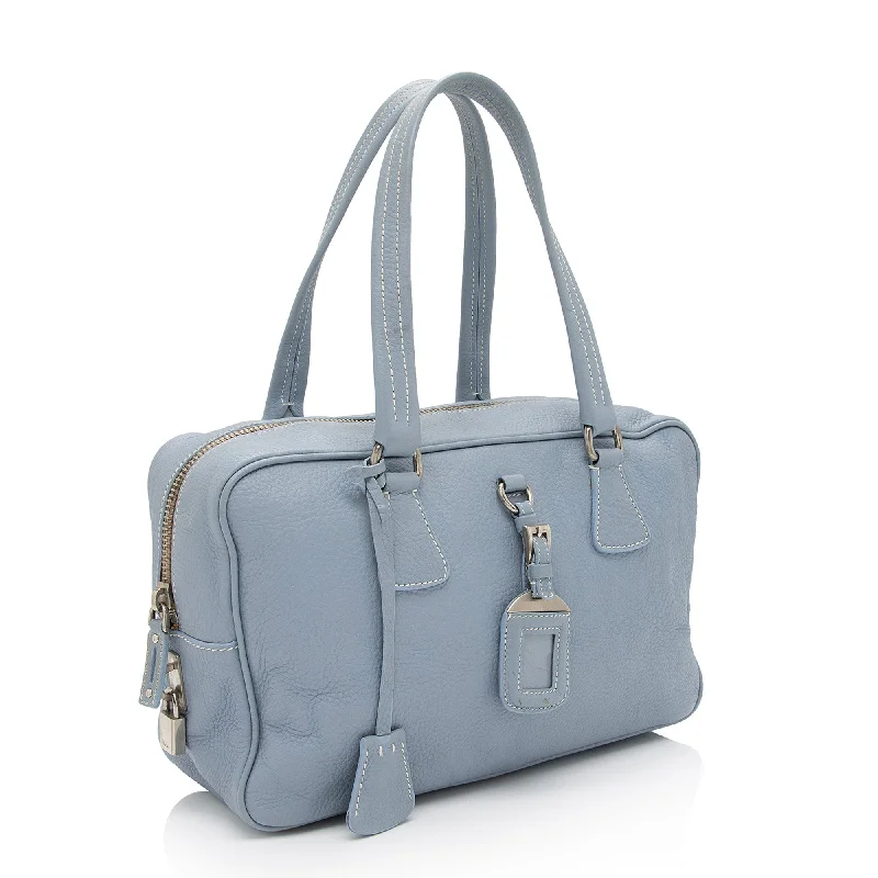 Prada Vitello Daino Bauletto Satchel xvbnfM