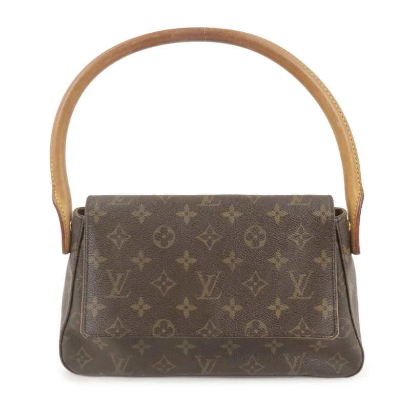 Louis Vuitton Monogram Mini Looping Shoulder Bag Brown M51147