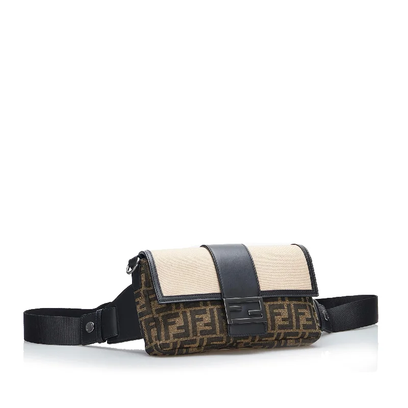 Fendi Zucca Convertible Belt Bag (SHG-puMwVP)