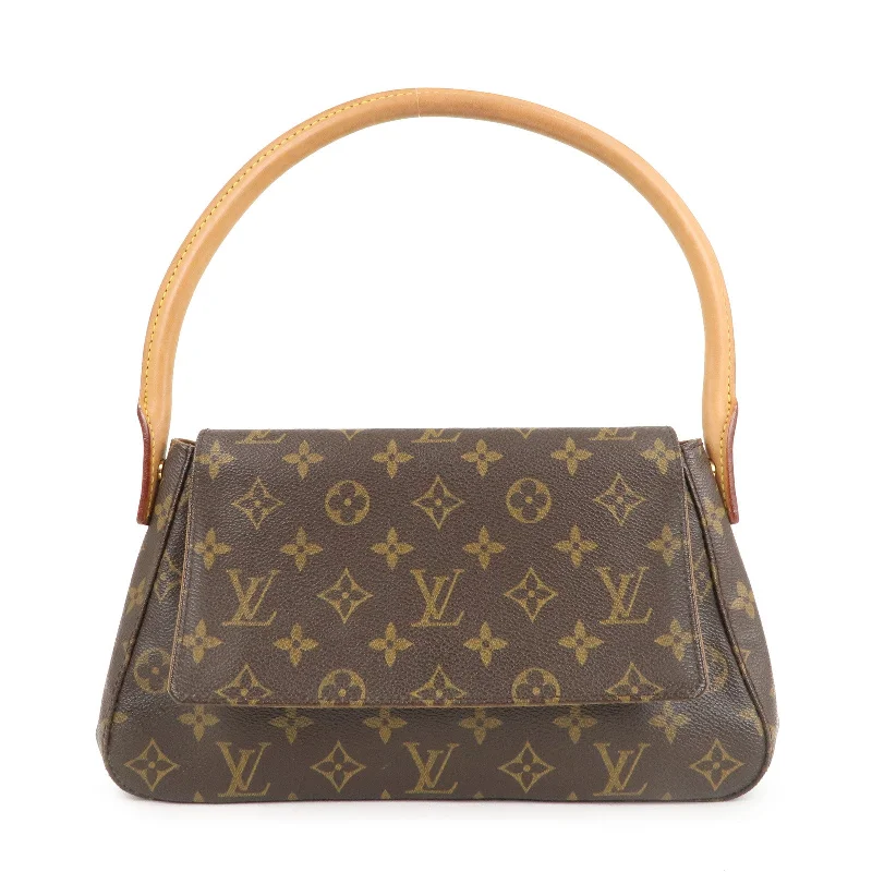 Louis Vuitton Monogram Mini Looping Shoulder Bag Hand Bag M51147