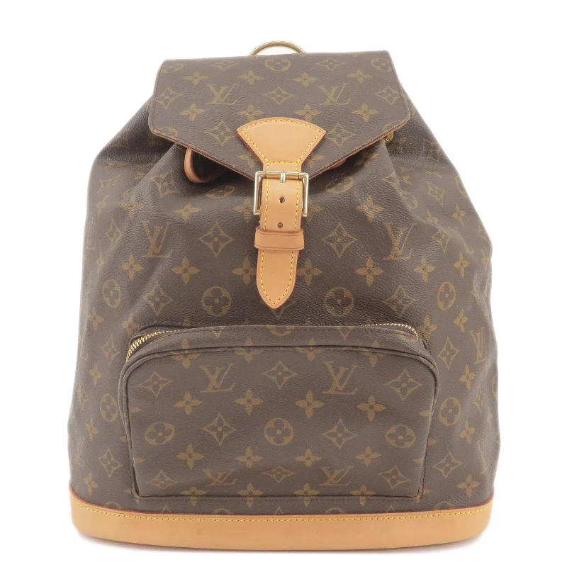 Louis Vuitton Monogram Montsouris GM Back Pack M51135