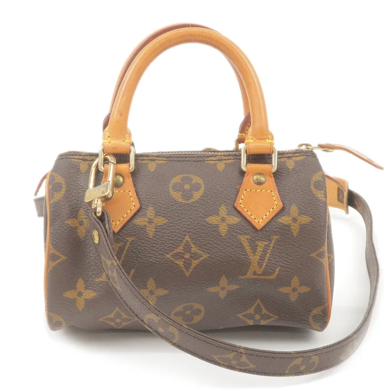 Louis Vuitton Monogram Mini Speedy & Strap M41534 J75010