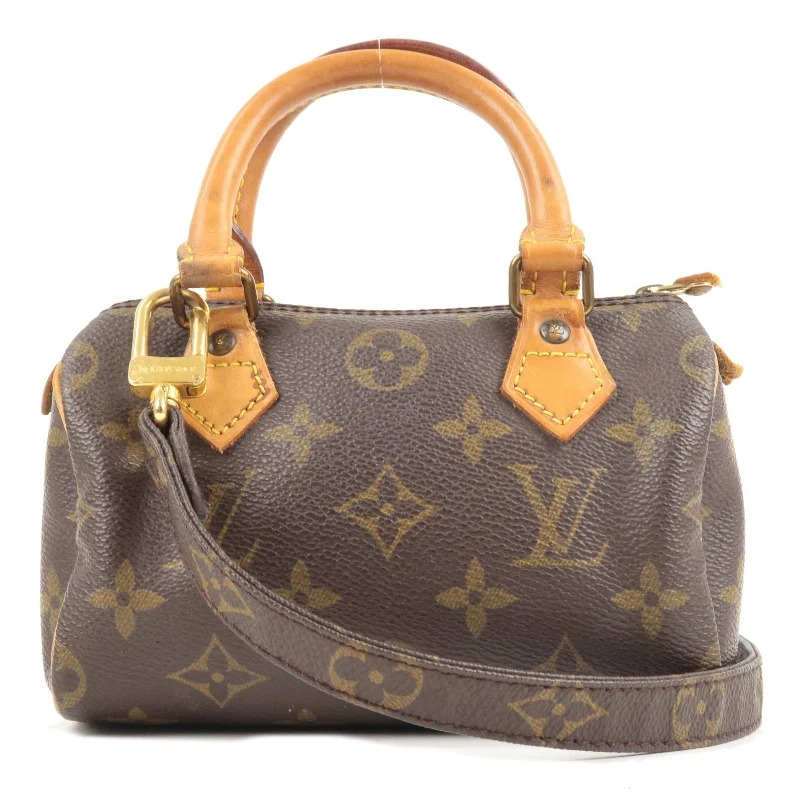 Louis Vuitton Monogram Mini Speedy & Strap M41534 J75010