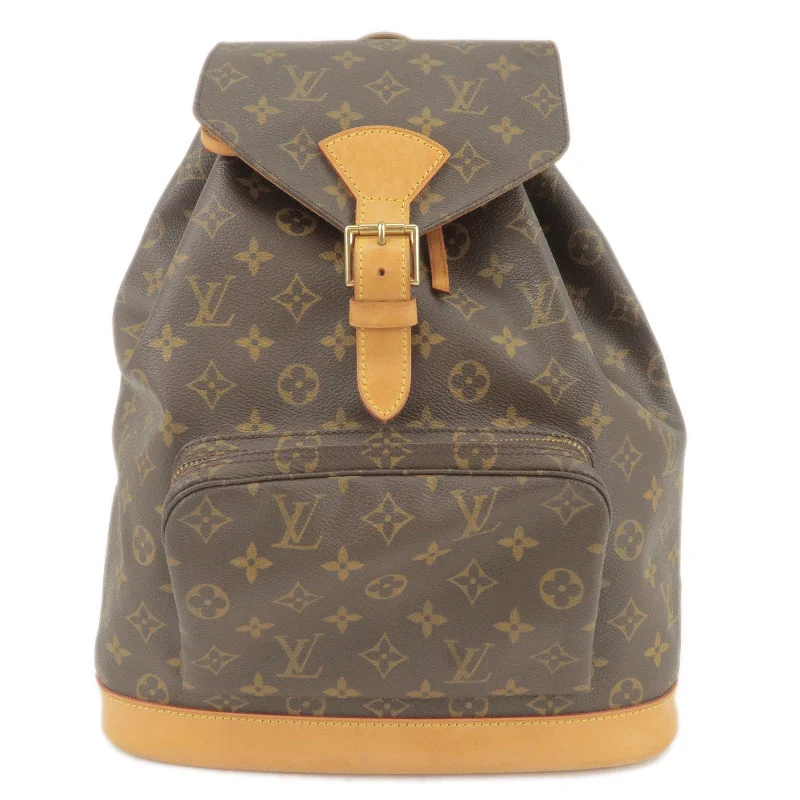 Louis Vuitton Monogram Montsouris GM Back Pack M51135