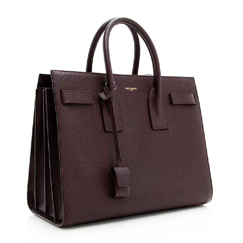 Saint Laurent Calfskin Sac De Jour Small Tote 20251