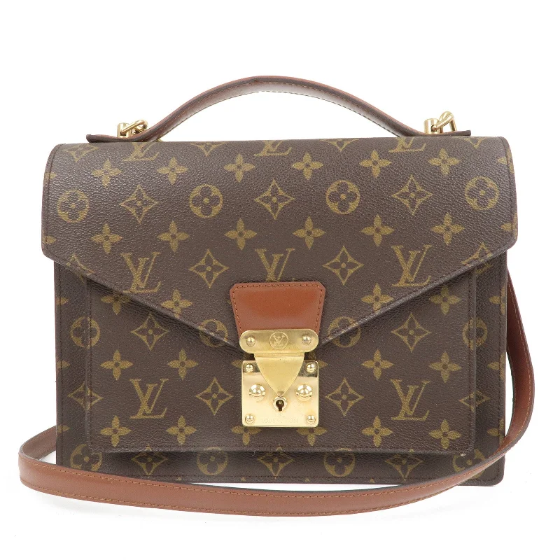 Louis Vuitton Monogram Monceau 28 Hand Bag Brief Case M51185