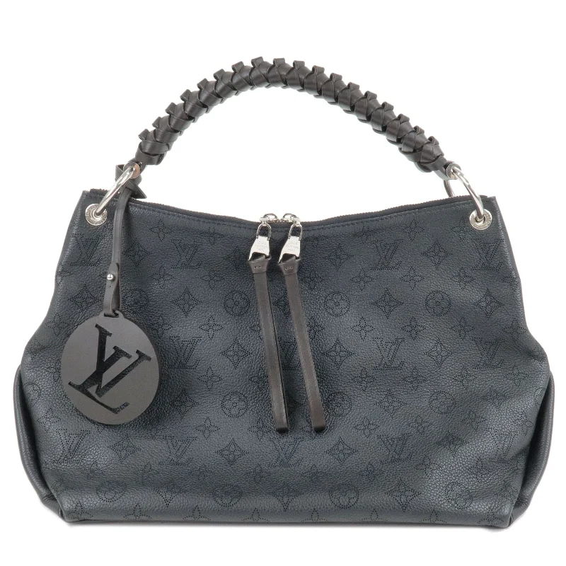 Louis Vuitton Monogram Mahina Beaubourg Hobo Shoulder Bag M56073