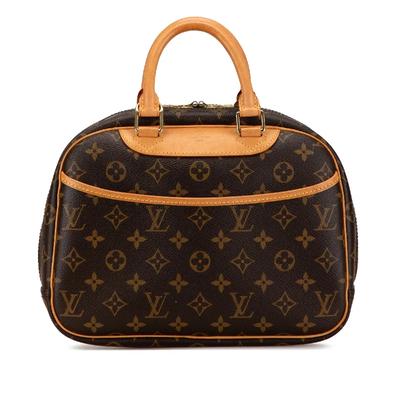 Brown Louis Vuitton Monogram Trouville Handbag