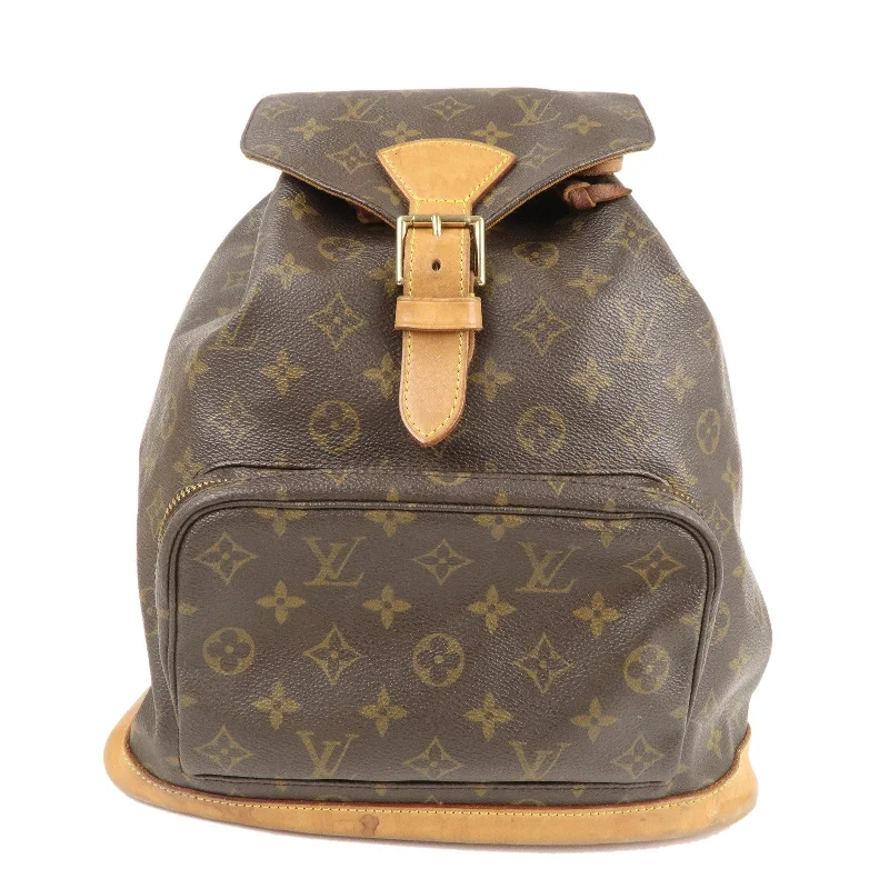 Louis Vuitton Monogram Montsouris GM Back Pack Brown M51135