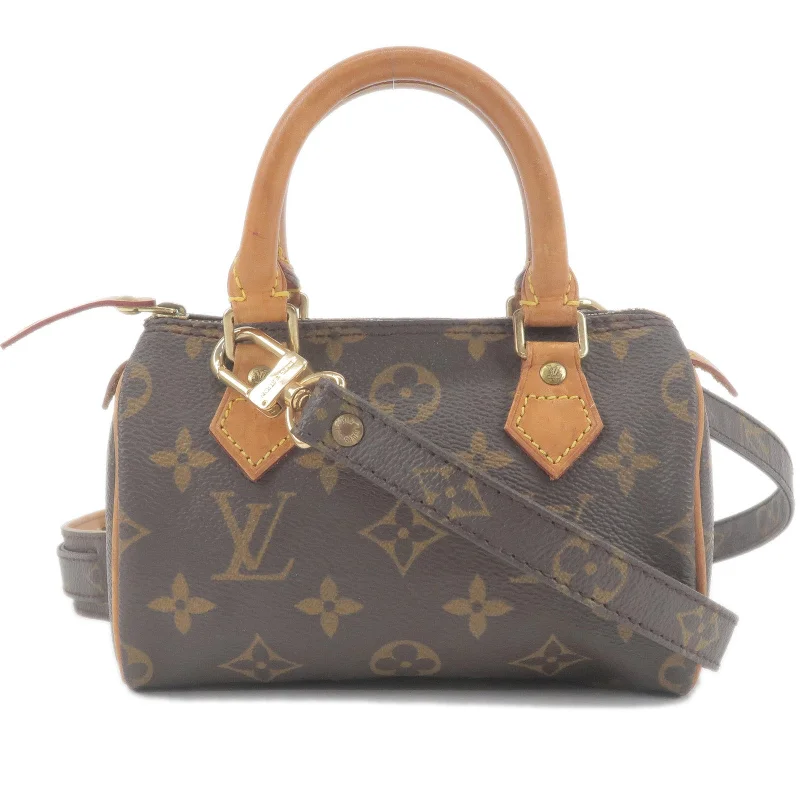 Louis Vuitton Monogram Mini Speedy & Strap M41534 J75011