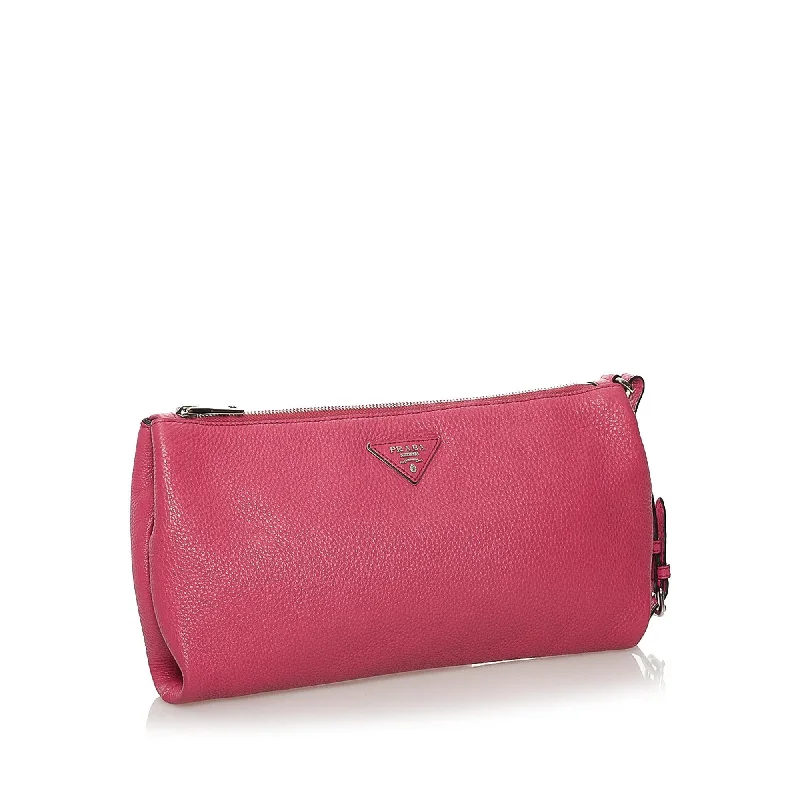 Prada Vitello Daino Clutch Bag 32199