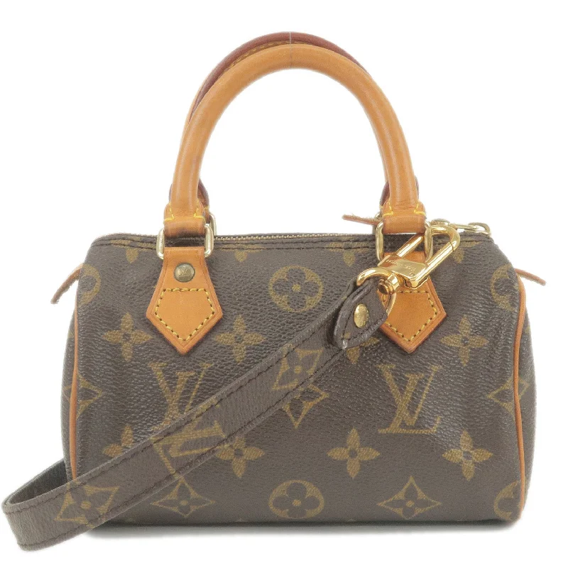 Louis Vuitton Monogram Mini Speedy & Strap M41534 J00145