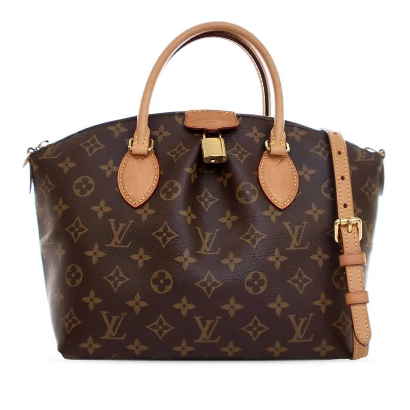 Brown Louis Vuitton Monogram Boetie PM Satchel