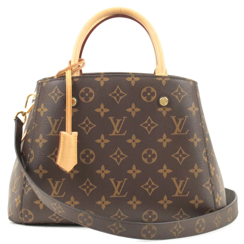 Louis Vuitton Monogram Montaigne BB 2Way Bag Hand Bag M41055