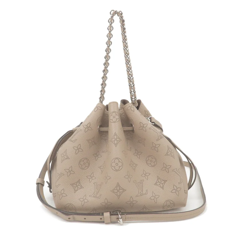 Louis Vuitton Monogram Mahina Bella 2Way Bag Galet M57201