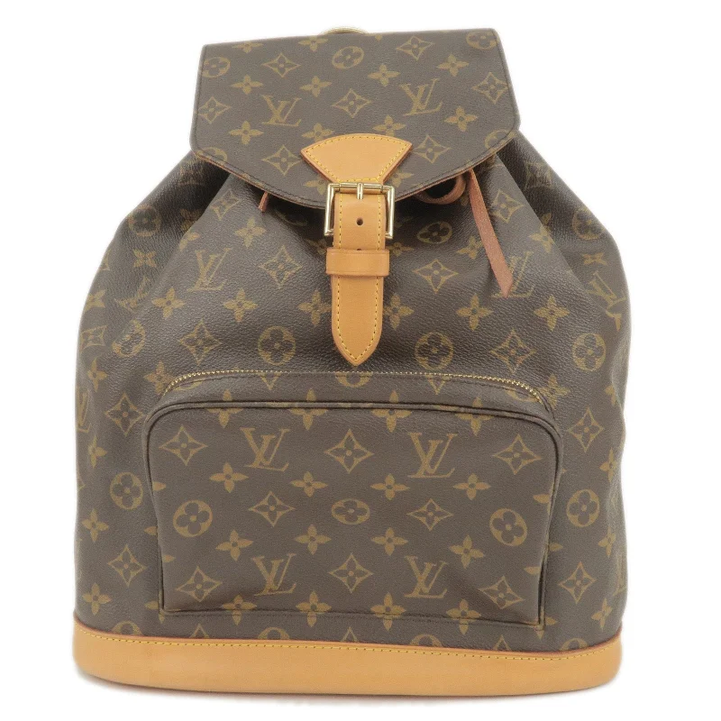 Louis Vuitton Monogram Montsouris GM Back Pack M51135