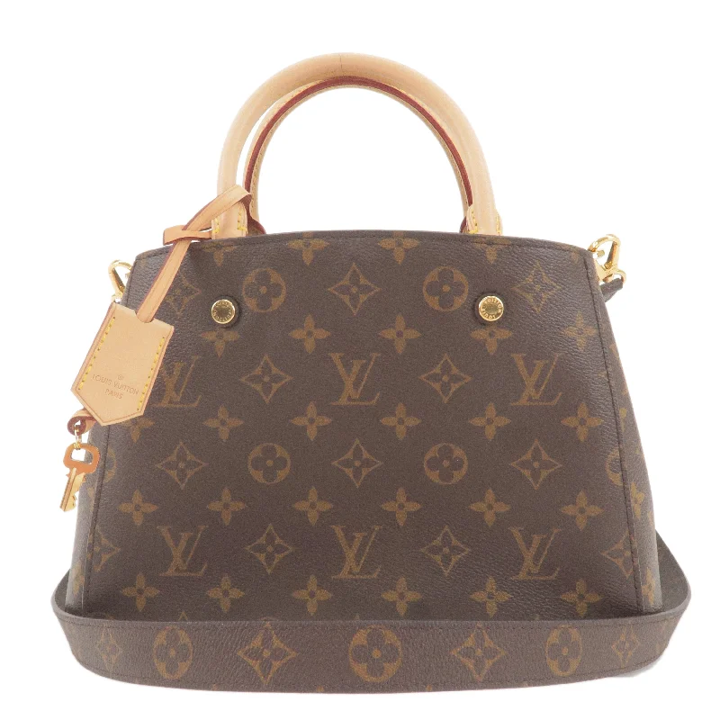 Louis Vuitton Monogram Montaigne BB 2Way Bag Hand Bag M41055