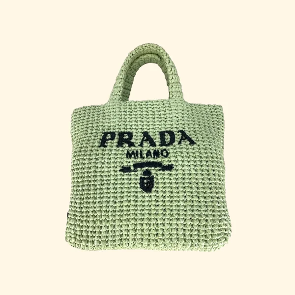 Prada Mini Tote Raffia