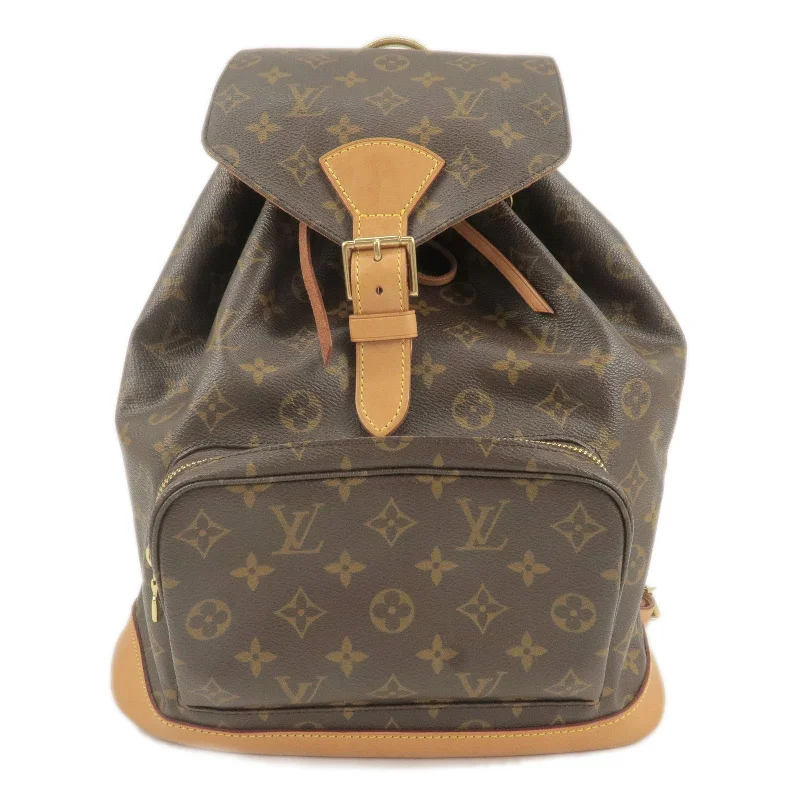 Louis Vuitton Monogram Montsouris GM Back Pack M51135