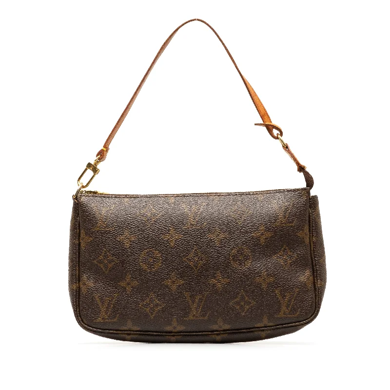 Brown Louis Vuitton Monogram Pochette Accessoires Shoulder Bag