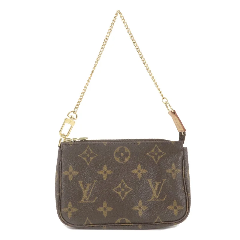 Louis Vuitton Monogram Mini Pochette Accessoires Pouch M58009