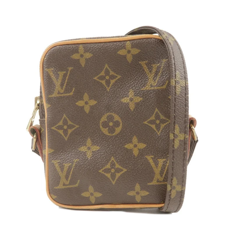 Louis Vuitton Monogram Mini Danube Shoulder Bag Brown M45268