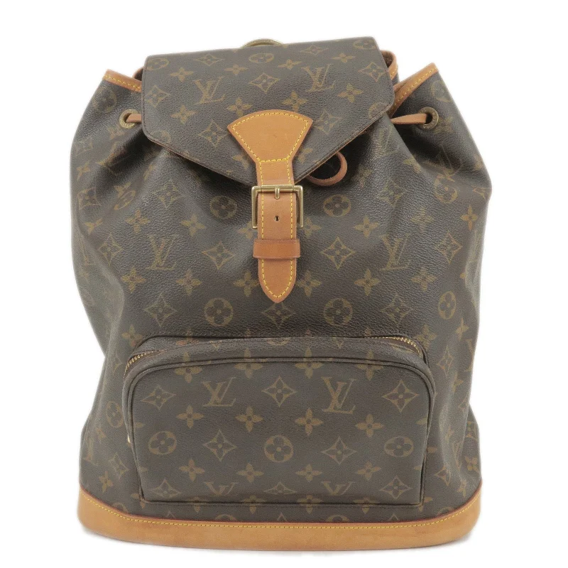 Louis Vuitton Monogram Montsouris GM Back Pack M51135