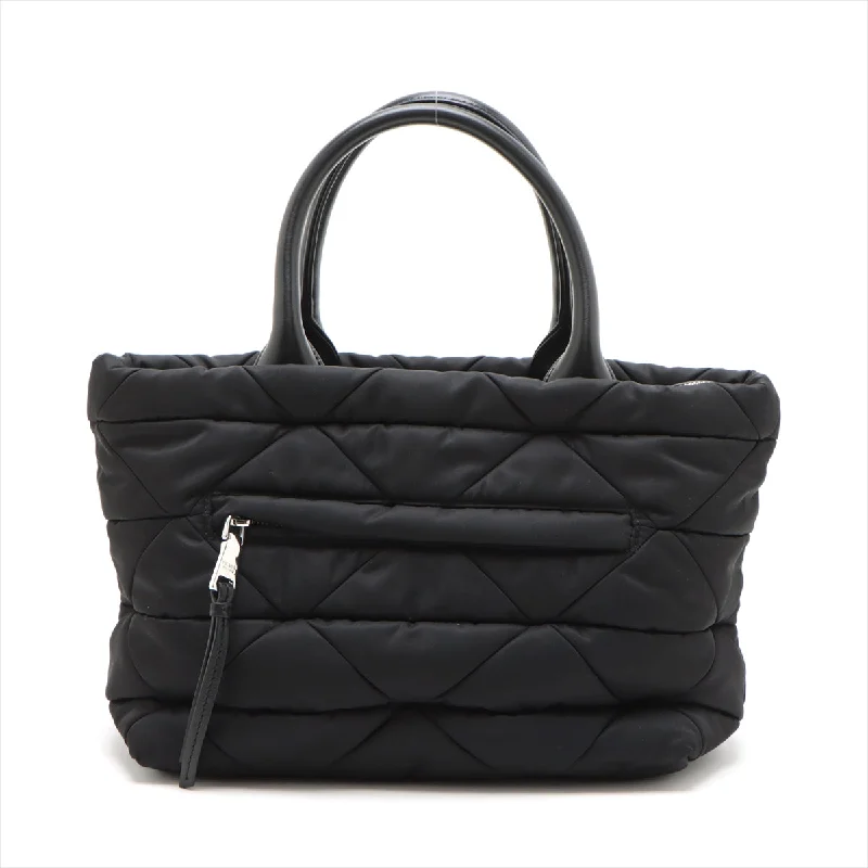 Prada Nero Small Re-Nylon Padded Tote Bag [Clearance Sale]