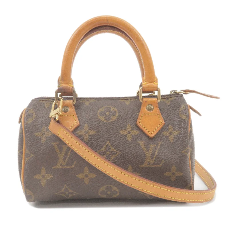 Louis Vuitton Monogram Mini Speedy & Strap M41534 J00145