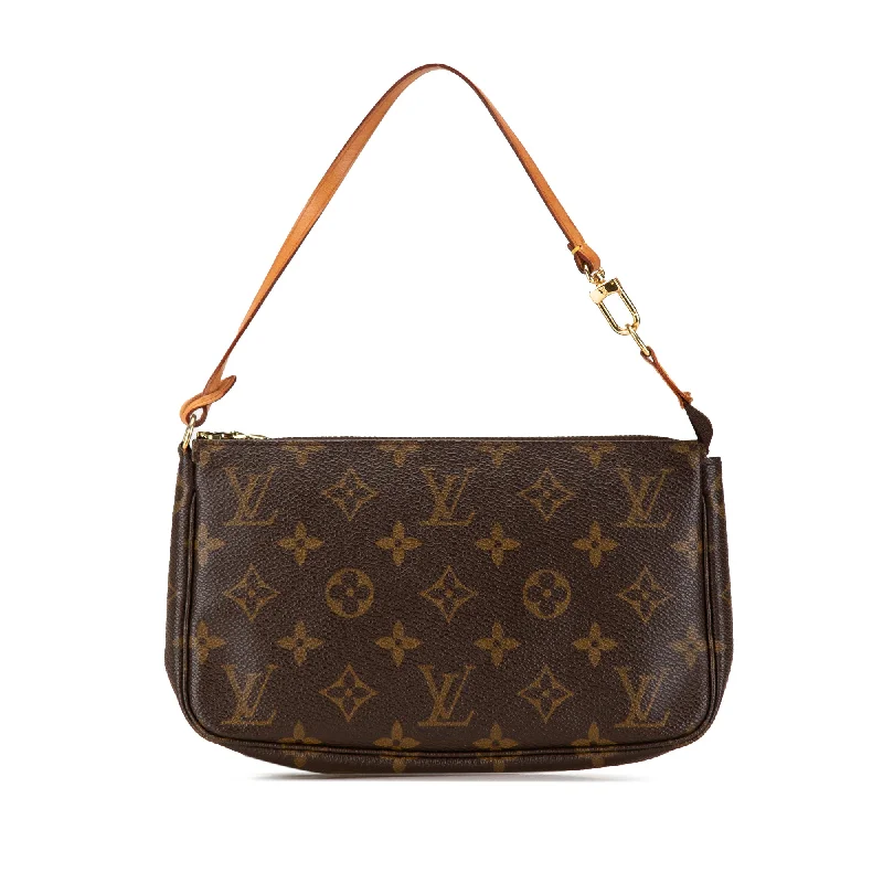 Brown Louis Vuitton Monogram Pochette Accessoires Shoulder Bag