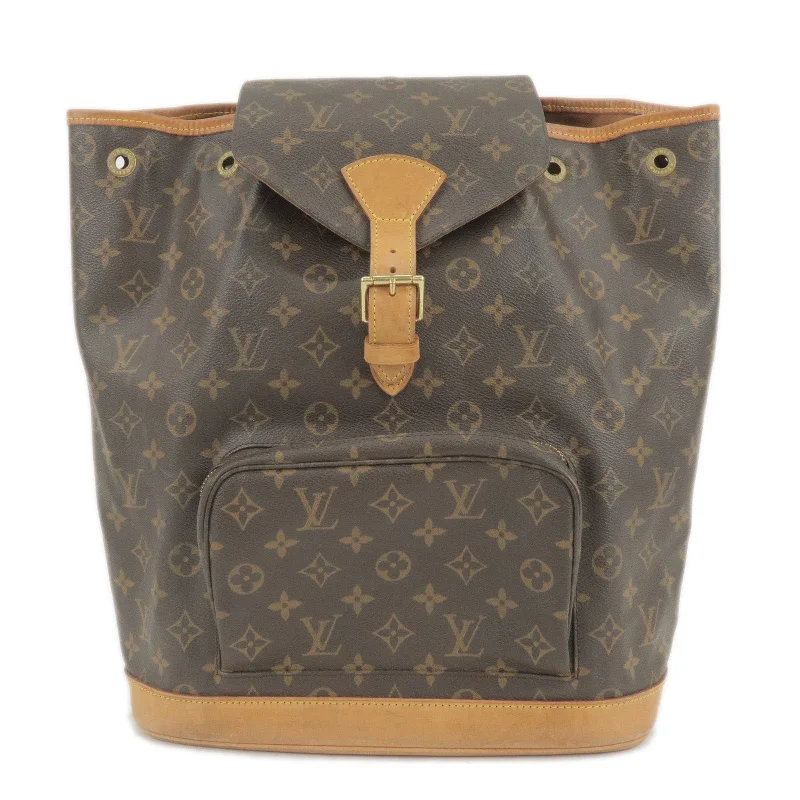 Louis Vuitton Monogram Montsouris GM Back Pack M51135