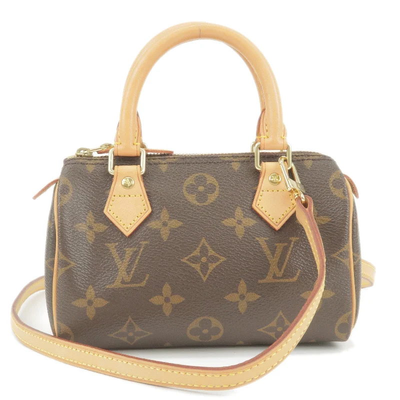 Louis Vuitton Monogram Mini Speedy & Strap M41534 J00145