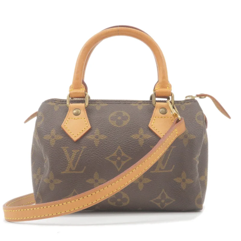 Louis Vuitton Monogram Mini Speedy & Strap M41534 J00145