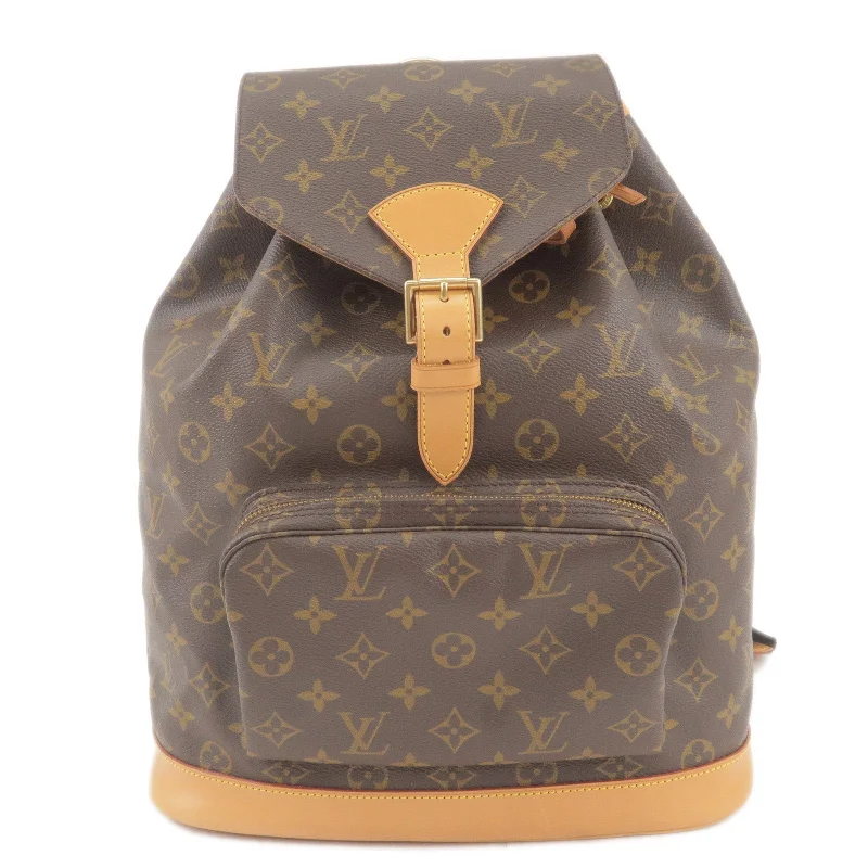 Louis Vuitton Monogram Montsouris GM Back Pack M51135