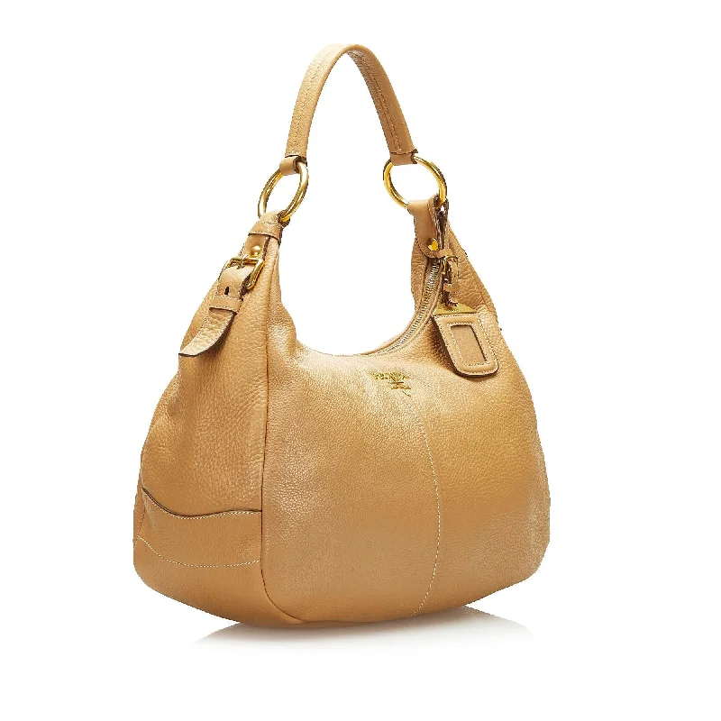 Prada Vitello Daino Hobo 37185