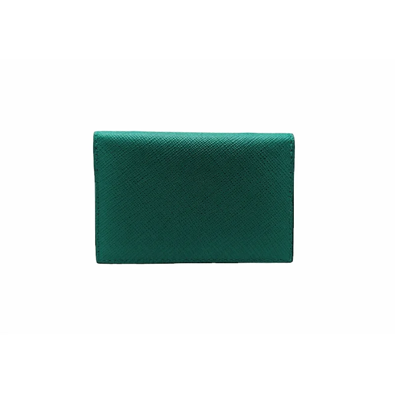 Prada Mango Saffiano Lux Leather  Holder