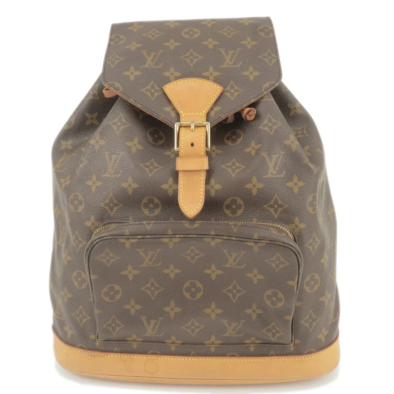 Louis Vuitton Monogram Montsouris GM Back Pack M51135