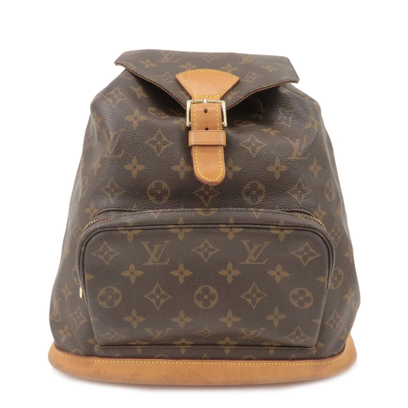 Louis Vuitton Monogram Montsouris GM Back Pack Brown M51135