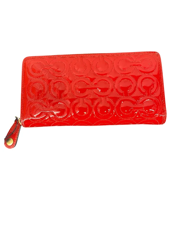 Wallet Designer By Coach, Size: Large