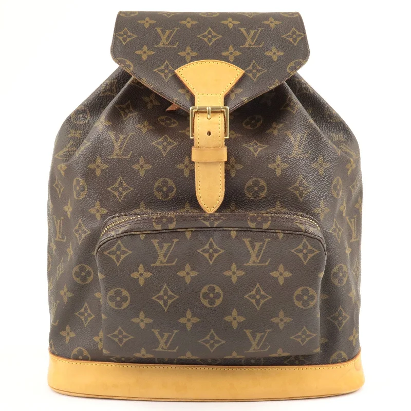 Louis Vuitton Monogram Montsouris GM Back Pack M51135