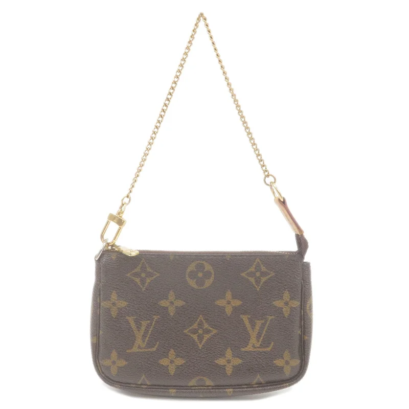 Louis Vuitton Monogram Mini Pochette Accessoires Pouch M58009