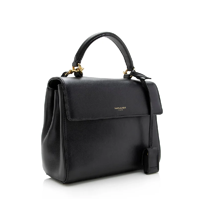 Saint Laurent Calfskin Moujik Small Satchel 16543