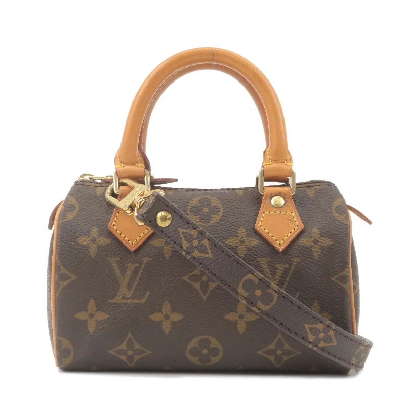 Louis Vuitton Monogram Mini Speedy & Shoulder Strap M41534/J75010